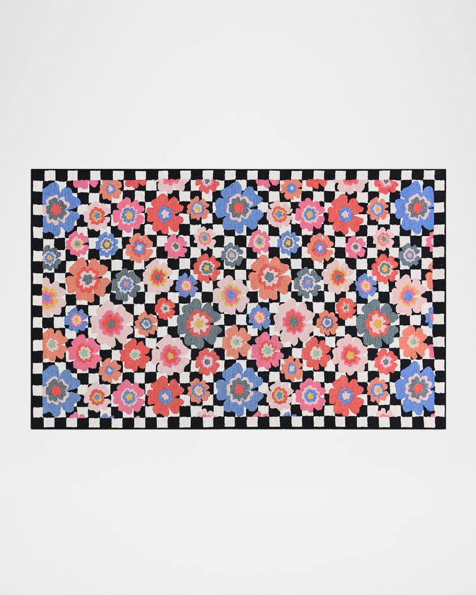 Checked Dolce Vita Indoor/Outdoor Rug, 5' x 8'